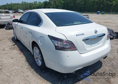 2014 Nissan Maxima 3.5 S/3.5 Sv z USA, uszkodzony, nr VIN 1N4AA5AP8EC462151
